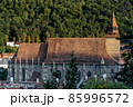 View of the old town of romanian city brasov taken from the white tower. 85996572