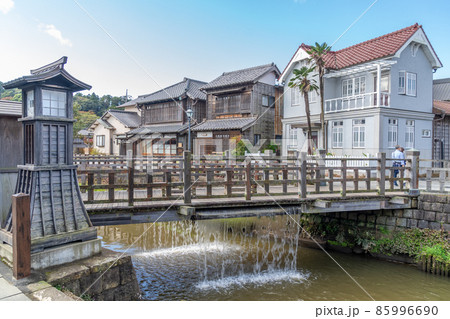 佐原の町並み　樋橋 85996690