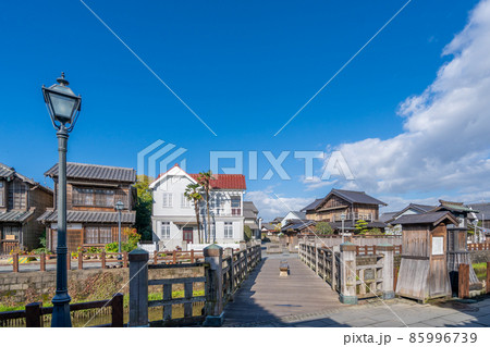 佐原の町並み 樋橋 佐原の町並み 樋橋 85996739