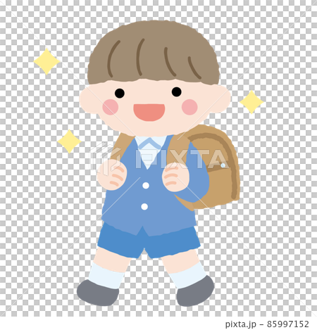 新入生・小学生のイラスト 新入生・小学生のイラスト 85997152