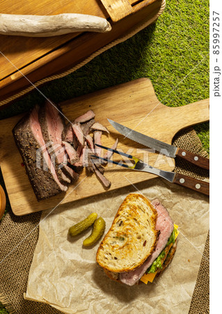 ホットサンドウィッチ　 hot sandwich 85997257