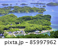 長崎の美しい九十九島（展海峰） 85997962