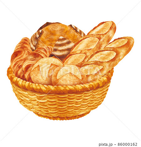 フランスパンのカゴ盛り 86000162