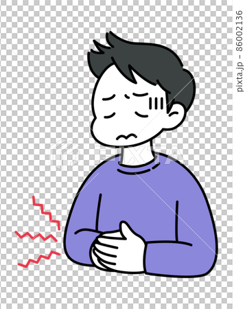 胃痛的男性 胃痛的男性 86002136