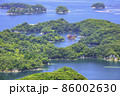 長崎の美しい九十九島（展海峰） 86002630
