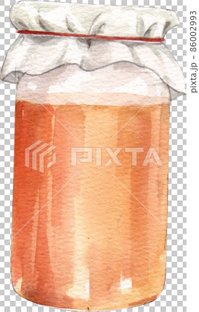 Kombucha concept.. Cartoon tea mushroom drink. Various bottles with ginger and sugar.watercolor cool summer vegan carbonated beverage collection Kombucha concept.. Cartoon tea mushroom drink. Various bottles with ginger and sugar.watercolor cool summer vegan carbonated beverage collection 86002993