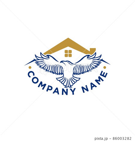 The flying eagle. Vector emblem. Eagle icon, Eagle Design Vector, Eagle Icon Picture 86003282