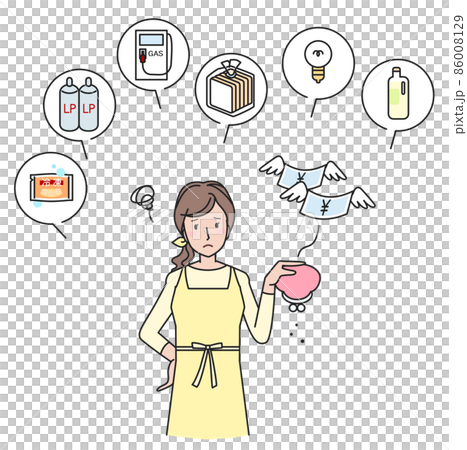 家庭主婦擔心物價上漲 86008129