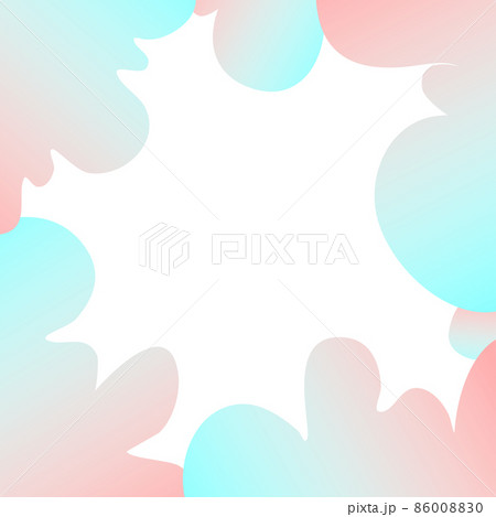 Blue and Pink Pastel Cotton Candy Cloud Template Banner. 86008830