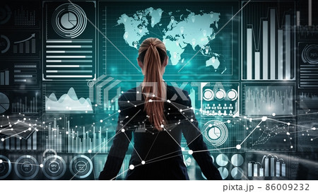 Big Data Technology for Business Finance conceptual . 86009232