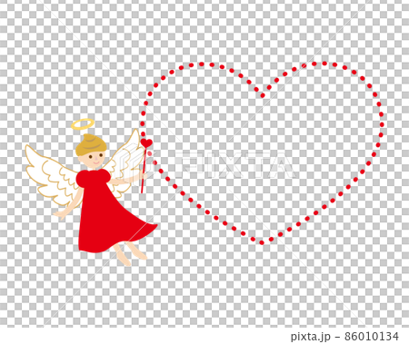 素材-バレンタイン（2022）12文字なしベク 86010134