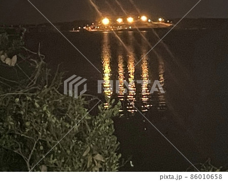 夜景 海 ラトアップ 夜景 海 ラトアップ 86010658