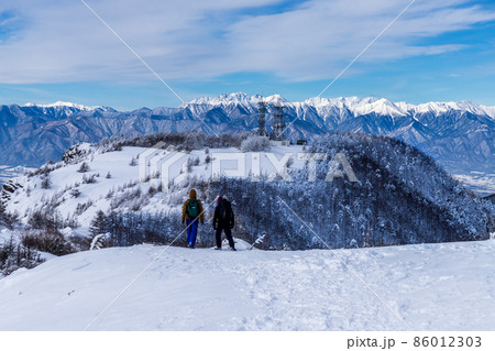 真冬の美ヶ原スノーハイク 真冬の美ヶ原スノーハイク 86012303