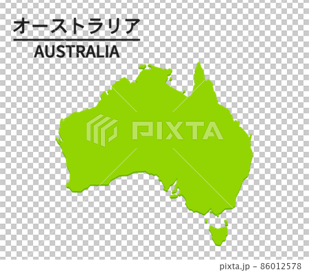 オーストラリアのイラスト 86012578