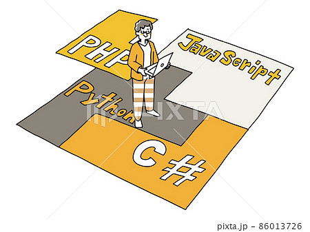 ウェブ開発に取り組むプログラマー php、javascript、python、c言語 ウェブ開発に取り組むプログラマー php、javascript、python、c言語 86013726