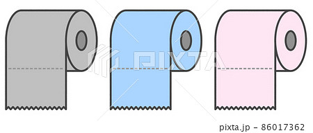 トイレで排泄した後に使うトイレットペーパー 86017362