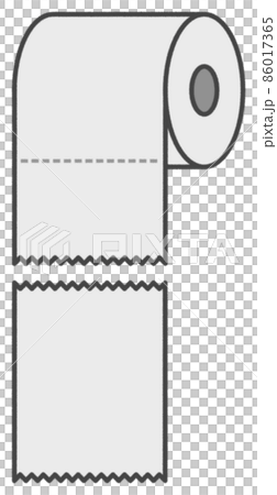 トイレで排泄した後に使うトイレットペーパー 86017365
