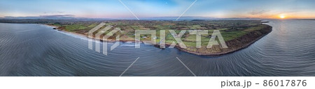 The beautiful eagles nest rock at Doorin Point by Mountcharles in County Donegal - Ireland. The beautiful eagles nest rock at Doorin Point by Mountcharles in County Donegal - Ireland. 86017876