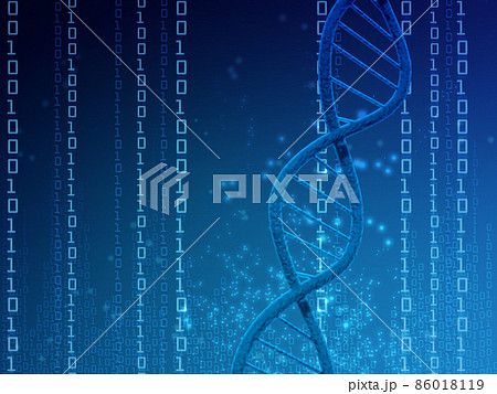 遺伝子（DNA） 86018119