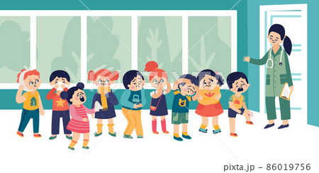 Children Diseases Illustration 86019756