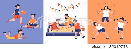 Kindergarten Games Design Concept 86019758