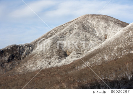 冬の黒檜山 群馬県赤城山 冬の黒檜山 群馬県赤城山 86020297