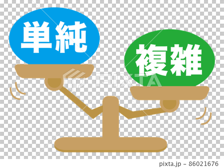 単純・複雑 単純・複雑 86021676