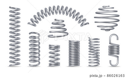 Metal Spring Silver Set 86026163