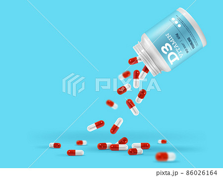 Vitamin Bottle Concept 86026164