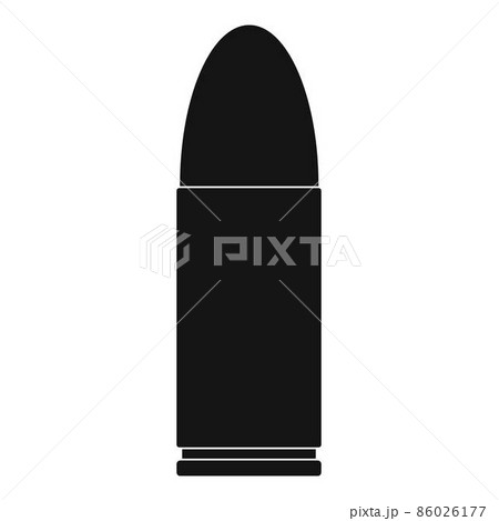 Pistol icon, simple style Pistol icon, simple style 86026177