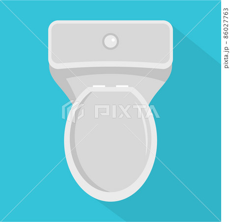 Lavatory icon, flat style Lavatory icon, flat style 86027763