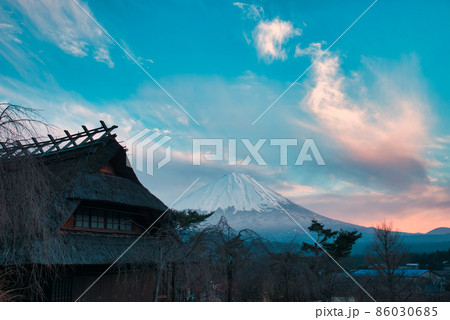 winter Mt.fuji 86030685