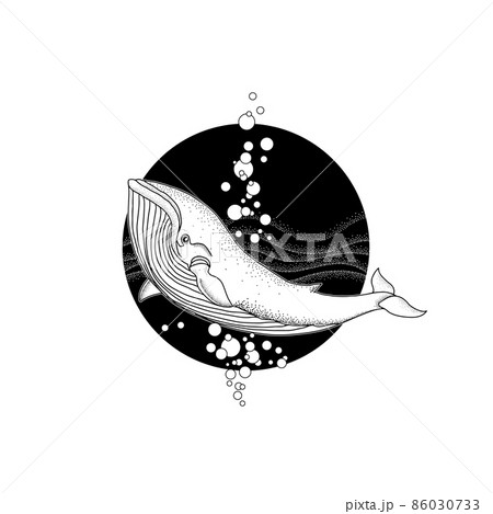 A whales on the waves 86030733