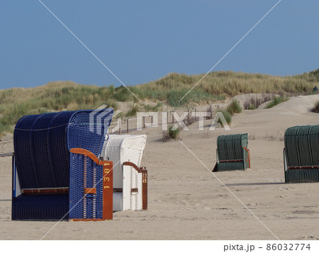 beach at the north sea in germany 86032774
