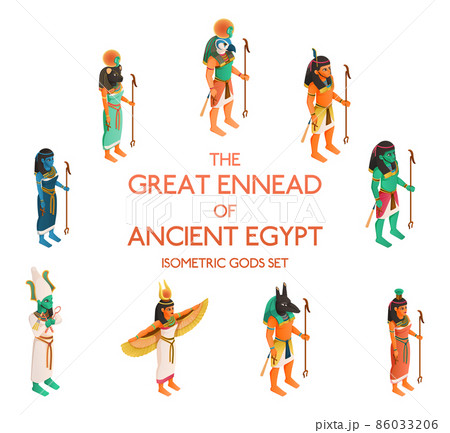 Great Ennead Of Ancient Egypt 86033206