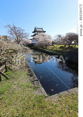 北海道　松前　春の松前城 86036475
