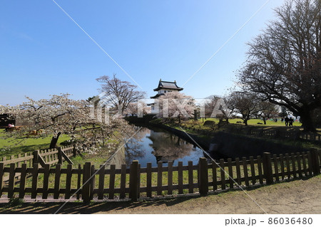 北海道　松前　春の松前城 86036480