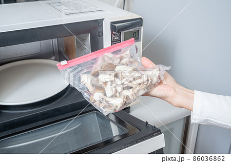 冷凍キノコレンジで解凍 86036862