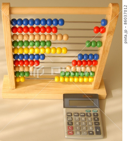 Abacus and Calculator Abacus and Calculator 86037012