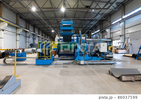 Metal sheet profile forming machine, process of making steel tile for roof, industrial manufacturing Metal sheet profile forming machine, process of making steel tile for roof, industrial manufacturing 86037599