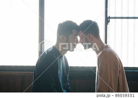 同性愛カップル・多様性・LGBTQ・ゲイのカップルイメージ 86039331