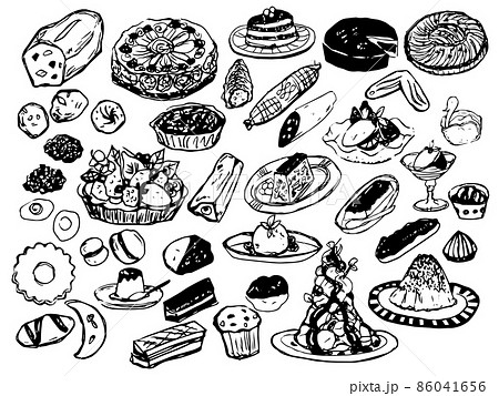 イタリアのお菓子 86041656