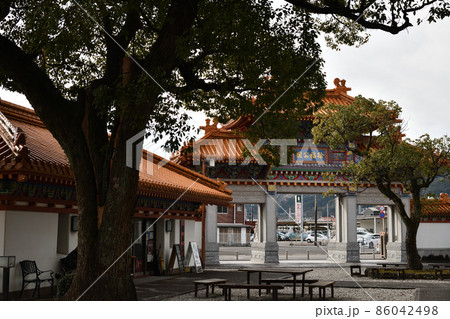 徐福公園の楼門 【和歌山県新宮市】 徐福公園の楼門 【和歌山県新宮市】 86042498