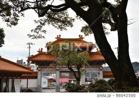 徐福公園の楼門 【和歌山県新宮市】 徐福公園の楼門 【和歌山県新宮市】 86042500