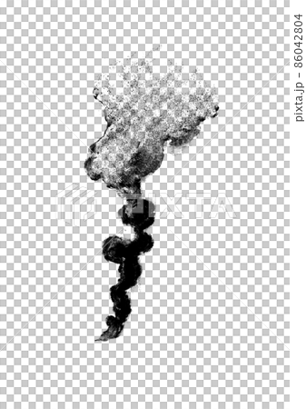 Rising black smoke 03 Rising black smoke 03 86042804