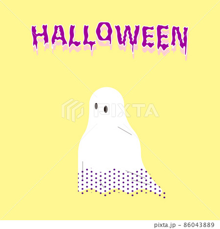 ハロウィン　イラスト　ポップ 86043889