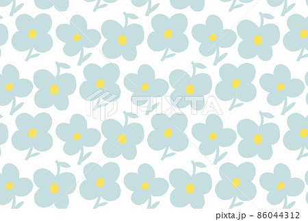 内側の黄色い模様がお花のような可愛いシンメトリカ 内側の黄色い模様