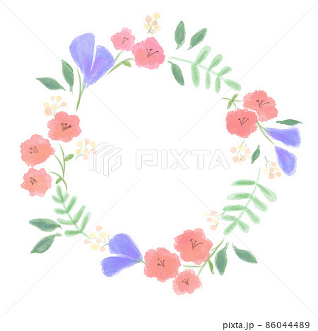 Flower lease - Stock Illustration [86044489] - PIXTA