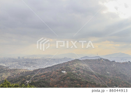 北朝鮮産 屋外 建物 86044913