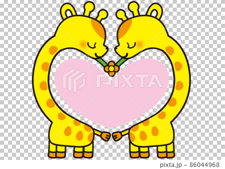 溫柔可愛的長頸鹿,用心相愛 溫柔可愛的長頸鹿,用心相愛 86044968